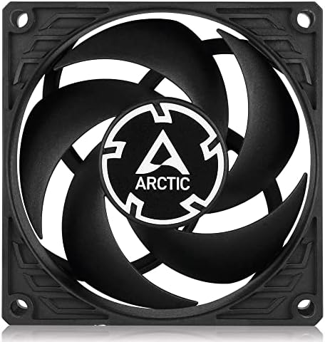 ARCTIC P8 PWM PST CO - 80 mm Case Fan, PWM Sharing Technology (PST), Pressure-optimised, Dual Ball Bearing for Continuous Operation, Computer, 200-3000 RPM