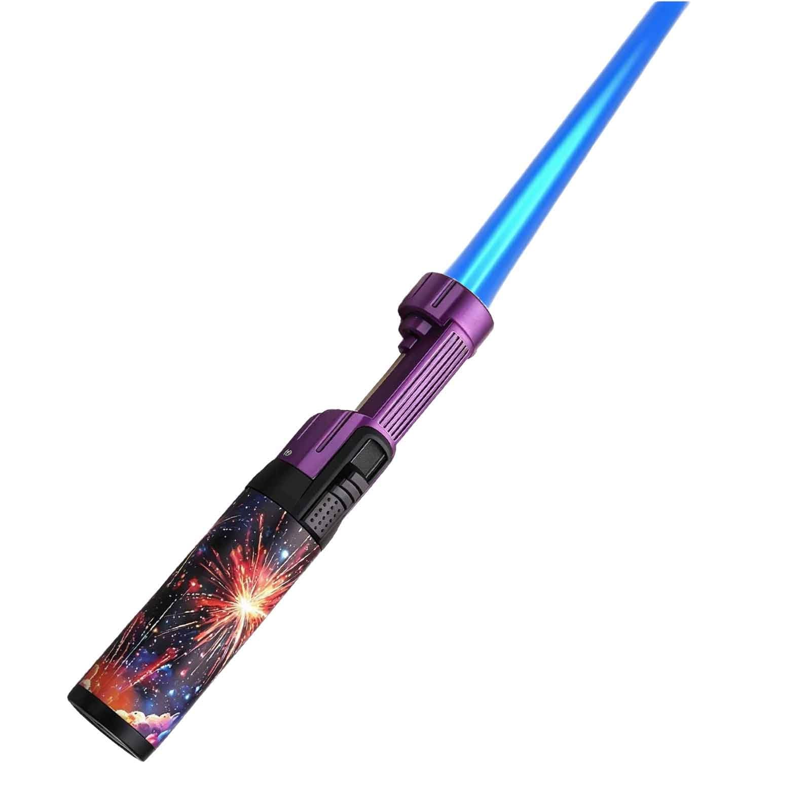 Encendedores a prueba de viento – Encendedor de metal recargable a 1300 °C con bloqueo de seguridad para acampar y aventuras al aire libre, regalo perfecto para hombres (combustible no incluido)