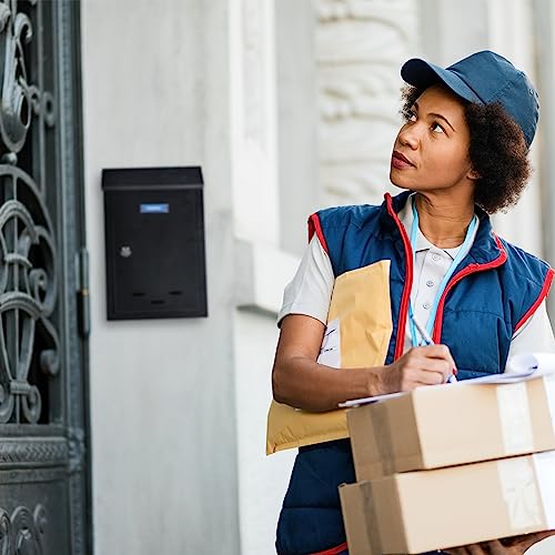 Relaxdays Cassetta della Posta con Targhetta