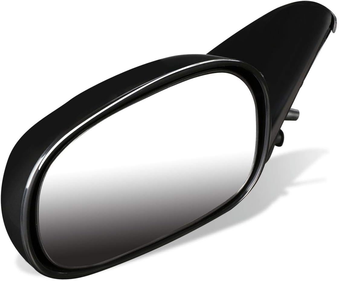DNA Motoring OEM-MR-TO1320143 Factory Style Manual Left Side Door Mirror Compatible with 98-02 Corolla