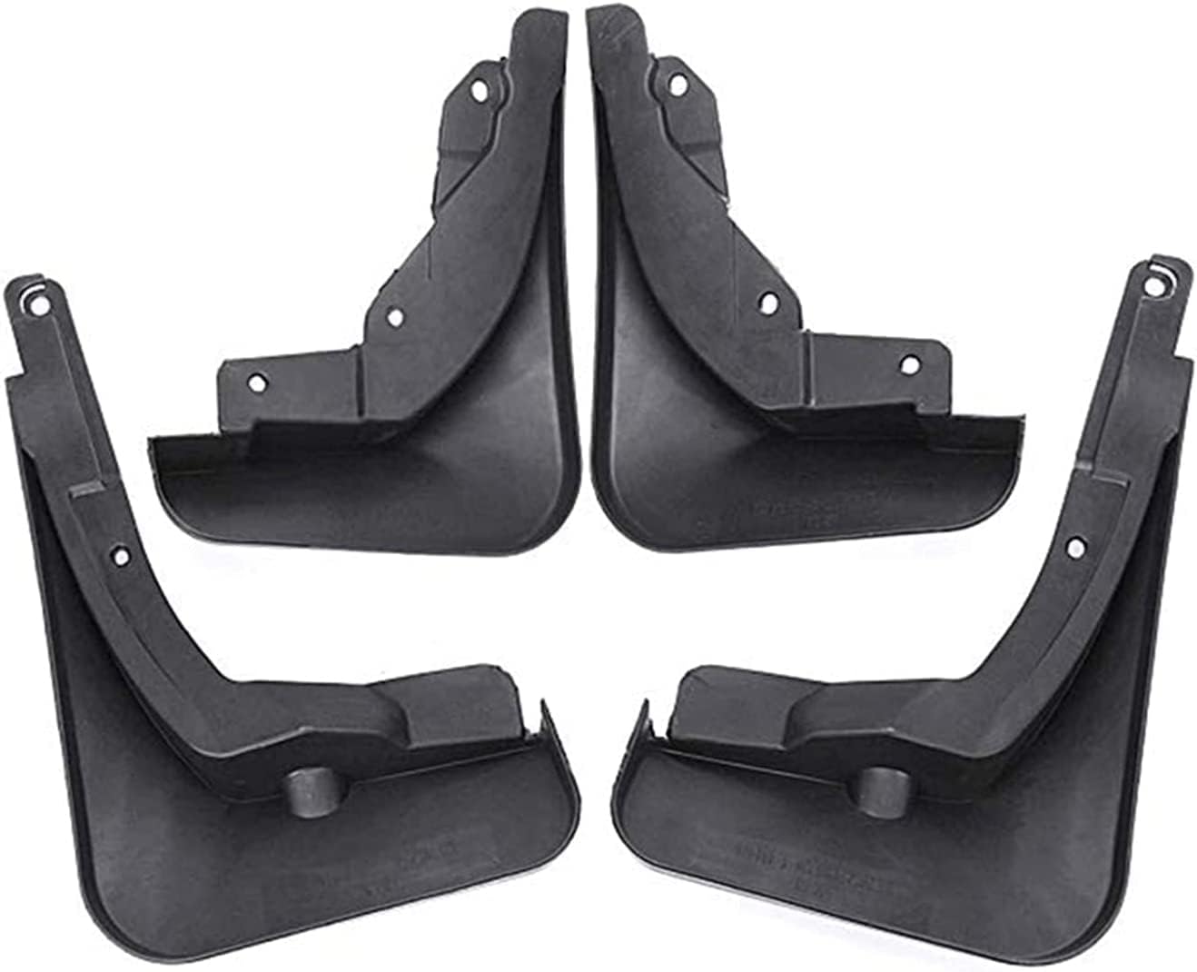 Nysldsco Normal 4Pcs Premium Mud Flaps For Grande Muraille Haval F7 F7x Front And Rear Splash Guards Durable Mudguards Protection Against Road Debris