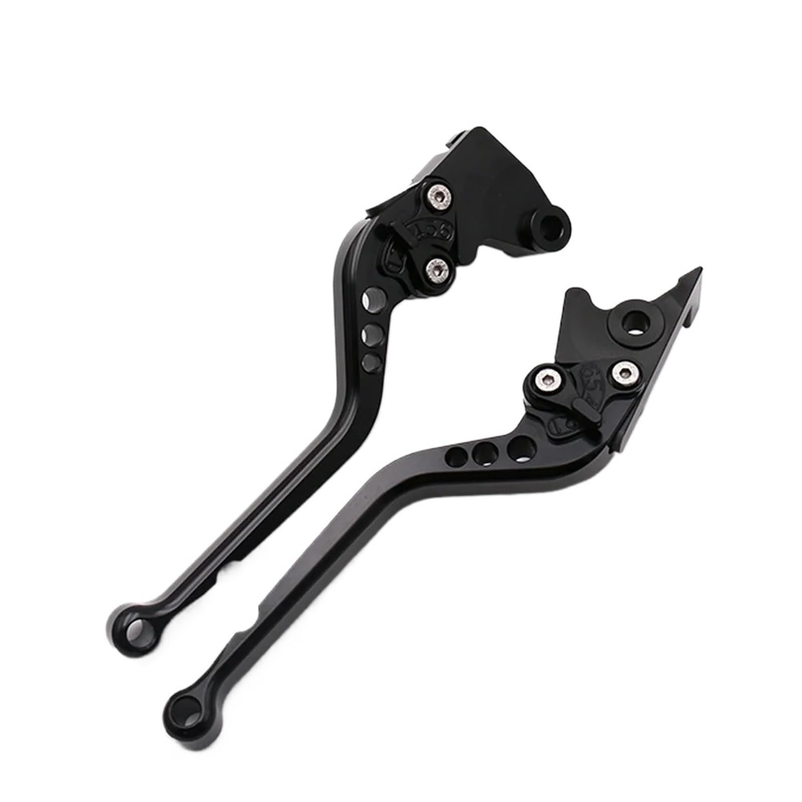 KKMNAIF Motorcycle Handlebar Brake Clutch Lever for VTR250 1998-2006 for MC19 22 CBR250 1988-1994 for CBF500 2006-2007 Motorcycle Brake Lever(Black Long)