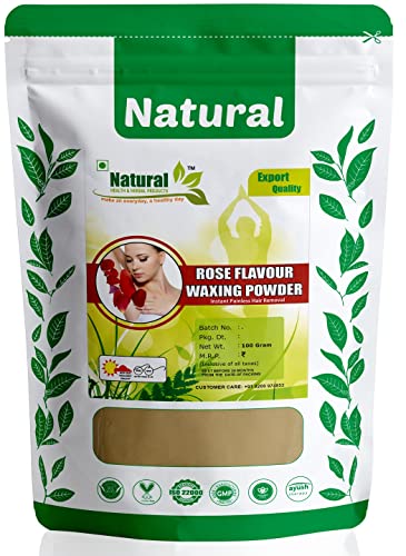 Natural Health and Herbal Products Rose Flavour Herbal Waxing Powder for Naturally Instant Remover of Hair, D-Tan Skin & Dead cell for All Types of Hair & Skin – 100g Natural Health and Herbal Products Rose Flavour Herbal Waxing Powder for Naturally Instant Remover of Hair, D-Tan Skin & Dead cell for All Types of Hair & Skin – 100g