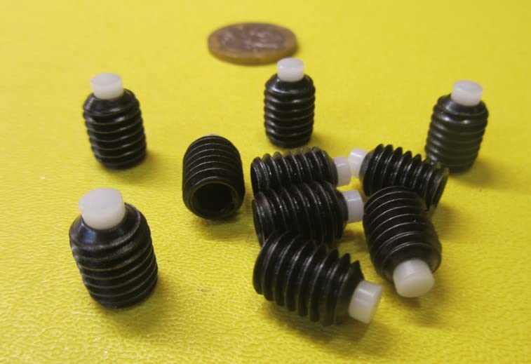 Black Oxide Steel Nylon Tip Set Screw 3/8