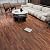 Brown Peel and Stick Floor Tile Vinyl Plank Flooring Wood Grain Look 36-Pack 54 Sq.Ft,Waterproof Self Adhesive DIY Installation Tile Sticker for Bathroom Bedroom