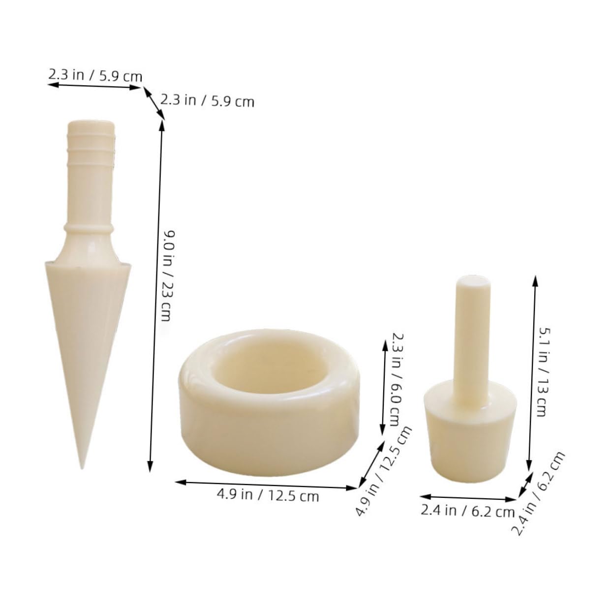 NAMOARLY Ice Cream Waffle Cone Mold Cone Roller DIY PVC Material Perfect for Parties Home