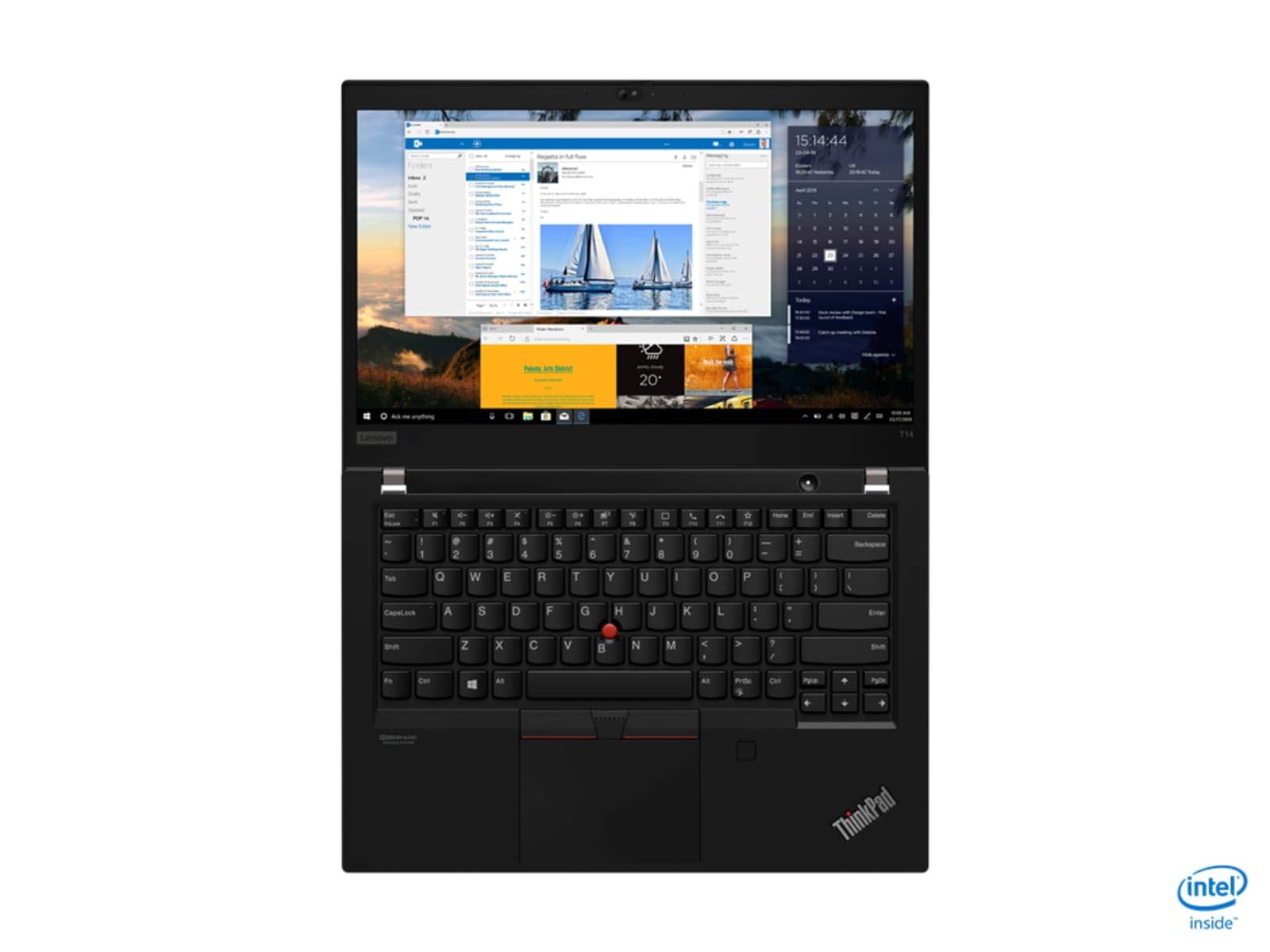 Windowsノート本体 Lenovo ThinkPad T14 Gen1 Core i5 10210U Lenovo ThinkPad T14 Business Laptop with 16GB RAM 512GB SSD