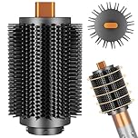 YTCHYYSK Upgraded Large Round Volumizing Brush Attachment for Dyson Airwrap HS01/05/08, Round Brush for Dyson Air wrap Accessories for Straighten Fast Dry Big Curls Add Volume