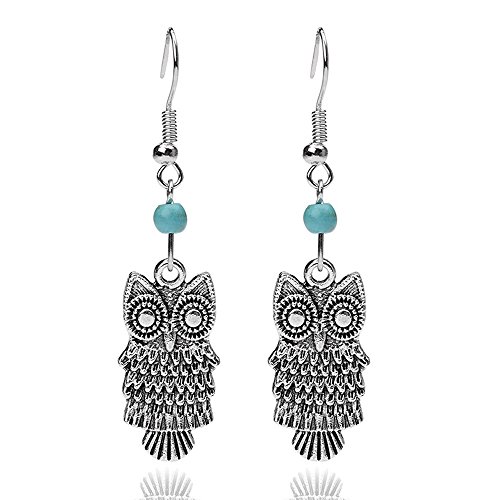See full amazon price history chart for Young & Forever Gift Oxidised Silver Black Metal Brass and Turquoise Magnesite Stone Hanging Wise Owl Fancy Drop Earrings for Women/Girls (Blue) Young & Forever Gift Oxidised Silver Black Metal Brass and Turquoise Magnesite Stone Hanging Wise Owl Fancy Drop Earrings for Women/Girls (Blue) (B01MQU6TZ3) Amazon Price History, Amazon Price Tracker