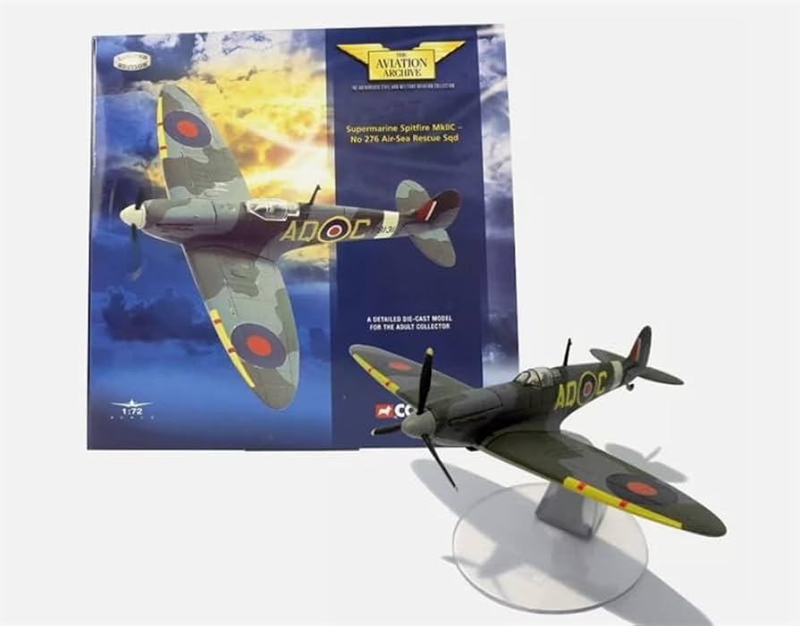 Amazon.com: Corgi Supermarine Spitfire MK II RAF No.276 SQN