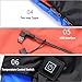 Heated Sleeping Bag for Adults - USB Power Support Mummy Sleeping Bag with Compression Sack for 3-4 Season 3 Adjustable Temperature, 5 Heating Zones