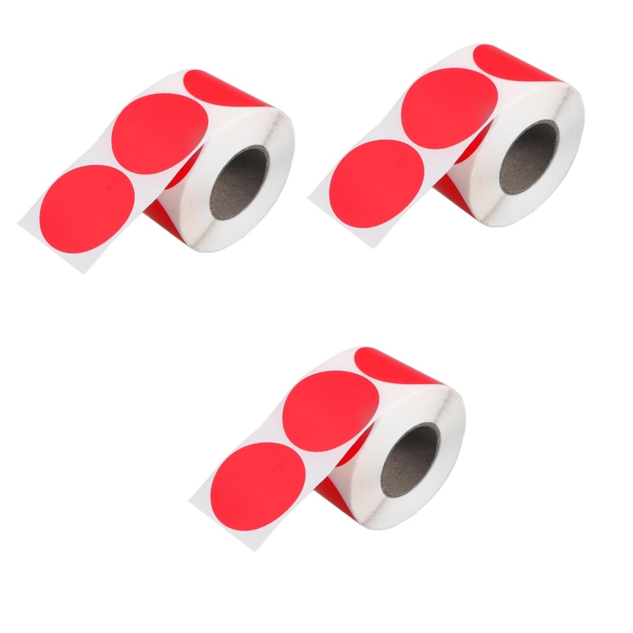 VILLCASE 3rotoli Etichette Adesive Etichette Termiche Stampabili Per e Casa Superficie Scrivibile Per Etichettare Prezzi e Indirizzi