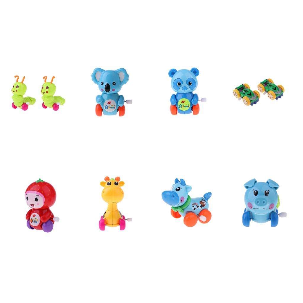 Trendy Retail® A Pair of Children Wind up Clockwork Toys Random Colors Small Fruit