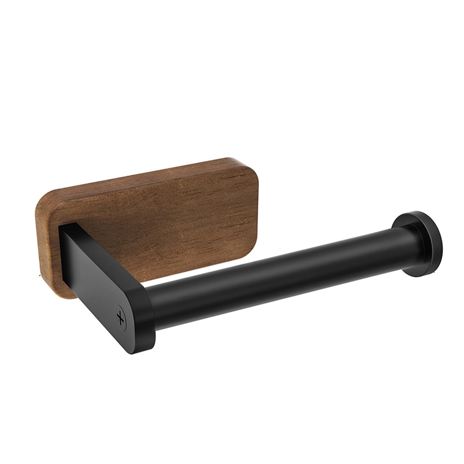Toilet Roll Holder Wall Mounted Aluminum Alloy Bathroom Wall Mounted Roll Paper Holder Tissue Toilet Storage Rack