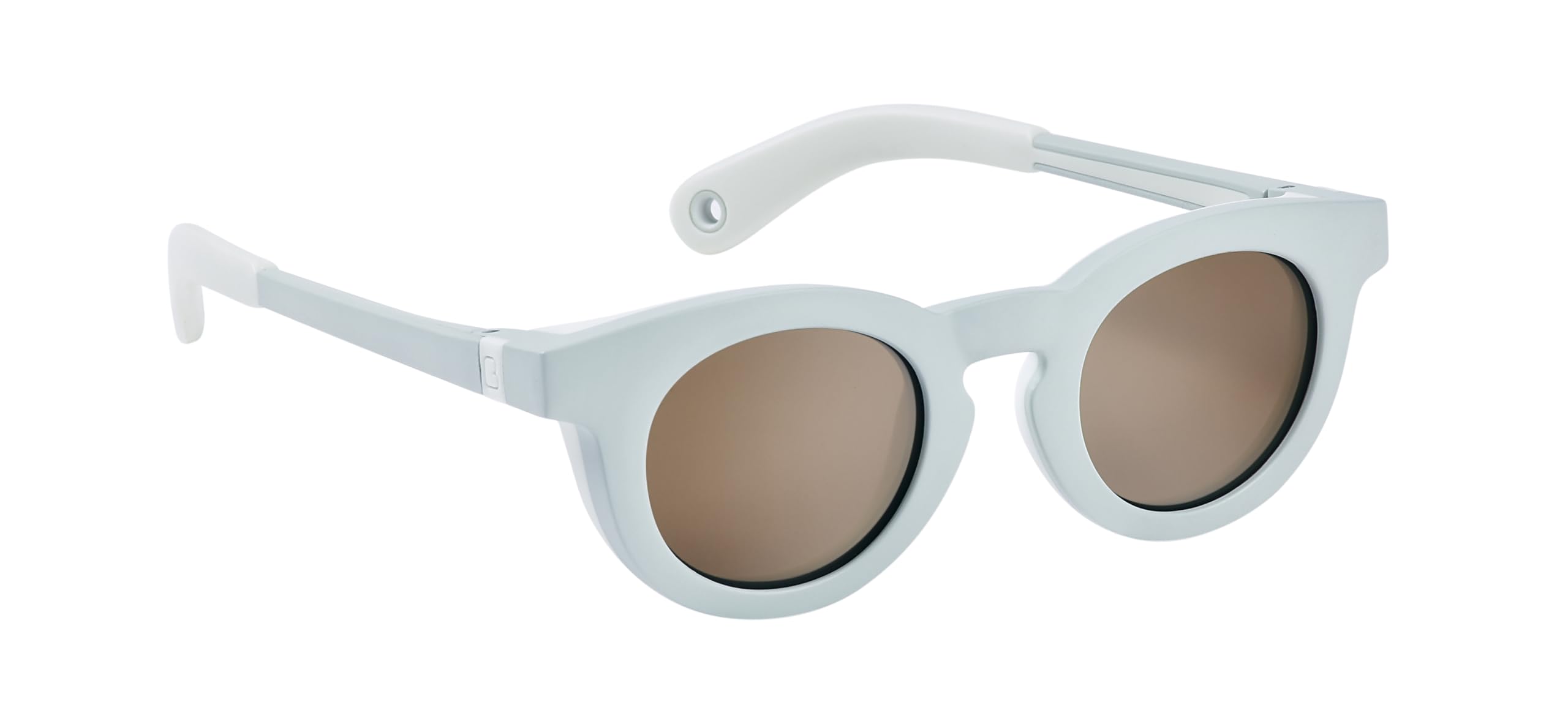 BÉABA, Sunglasses for Babies 9-24 Months, 100% UV Protection - CAT 3, Side Protection, Optimal Comfort, 360° Adjustable Temples, Adaptable to All Eyes, Retro Delight Cloud Blue Collection