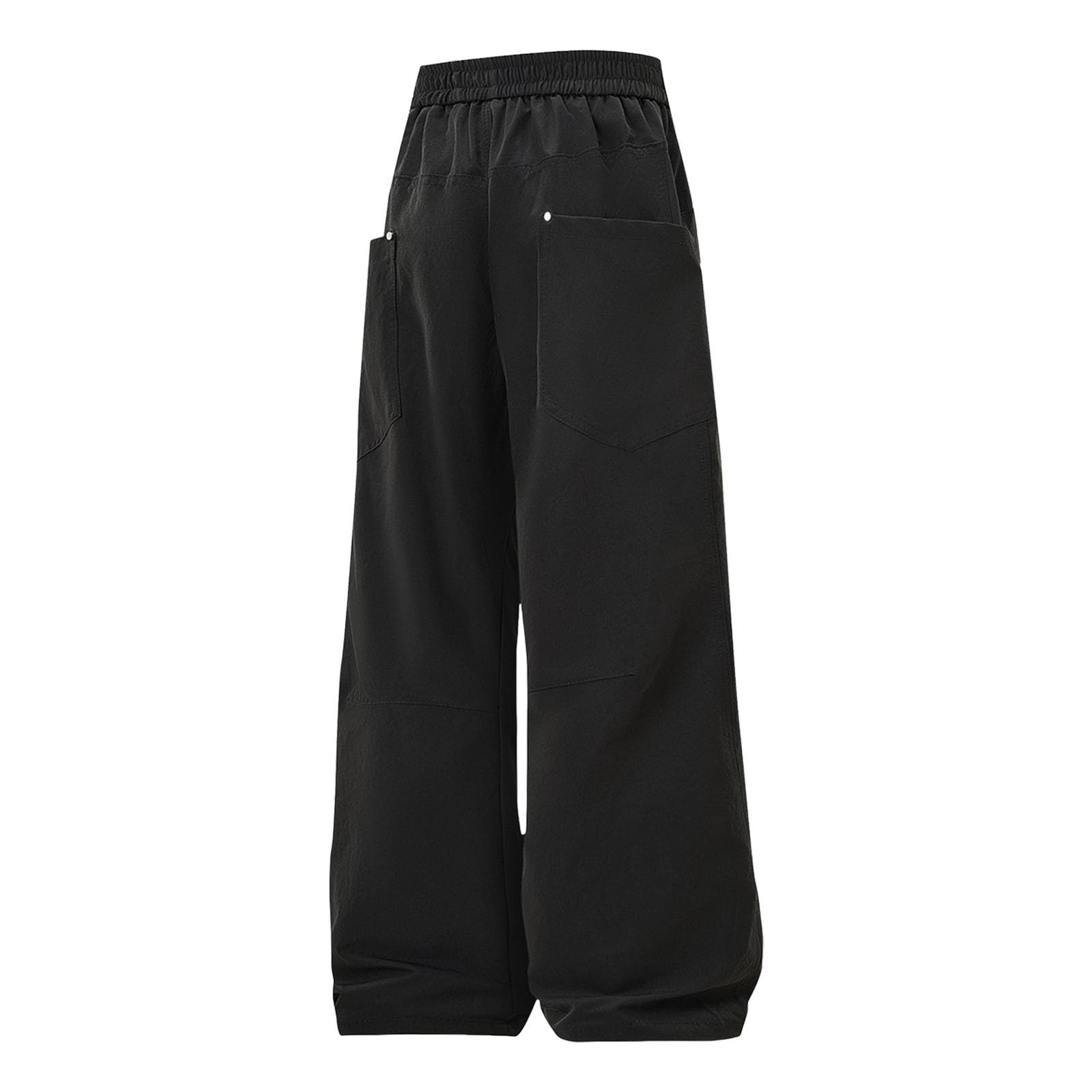 Pantalon De Trabajo para Hombre,Pantalones Cargo Informales con Detalles y diseño Plisado para Uso Diario y al Aire Libre Holgados y cómodos.