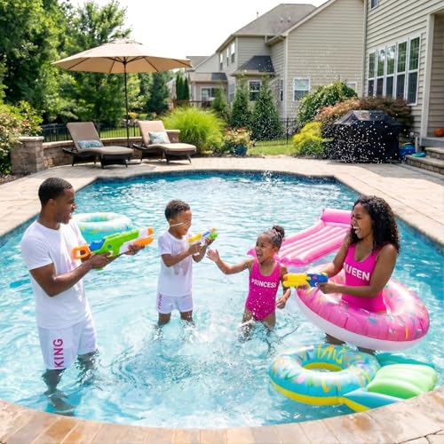 Image of IFFEI Family Matching Mommy and Me Swimsuits One Piece Swimwear Modest Bathing Suits Beachwear for Beach Pool Vacation