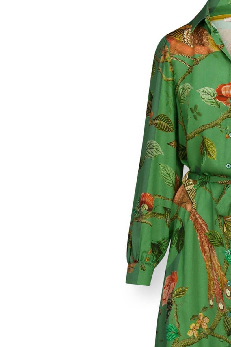 PIP Studio - Donnatella Long Sleeve Good Nightingale Green M
