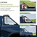 LOX ROX Explore O Sport Roll Bar with Detachable Side Guardrail for Ford F-150/250,Silverado 1500, Ram 1500/2500, Sierra,Tundra, Adjustable No-Drill Installation | Light Mount