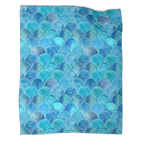 Couverture microfibre ocean waves plaid cadeau idéal grands-parents - 3