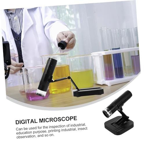 Microscope portable à main 1000x et loupe numérique de bureau pour smartphone