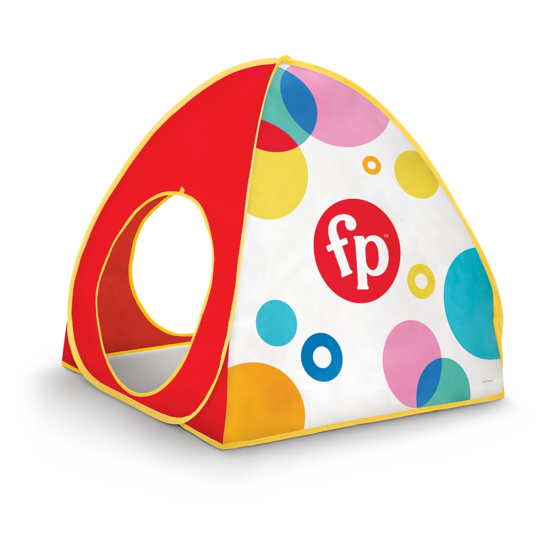 Fisher Price Pop Up Play Tent for Kids Ages 2-5 Years Old, Perfect for Boys and Girls, Fun Indoor and Outdoor Tent Playhouse, Easy Pop Up Set Up & Storage, Bright & Colourful Theme