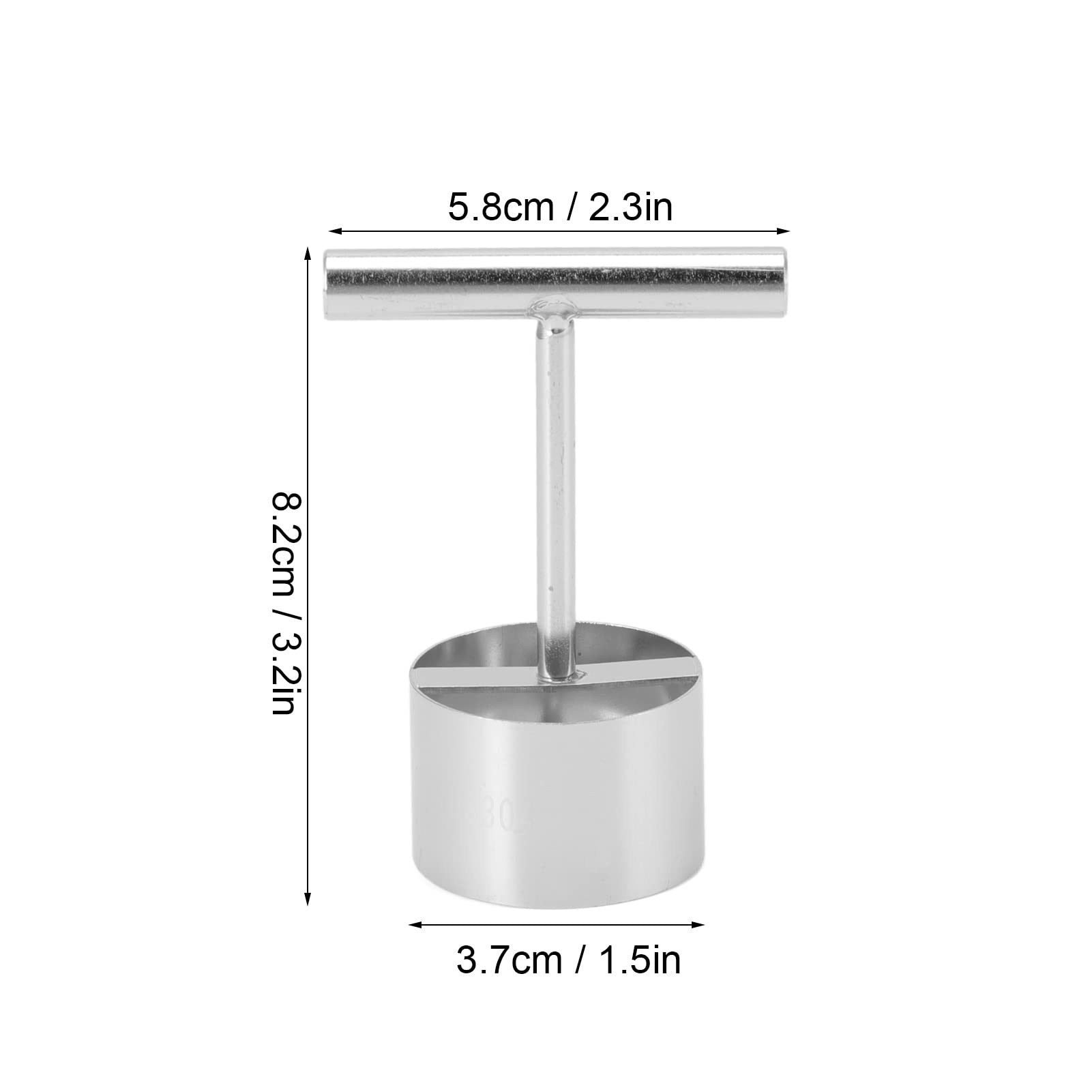 Vide-pommes Arcos - Acier Inoxydable - Manche Noir Polypropylène - Durable Et Hygiénique - Pour Cuisine Pro Ou Maison