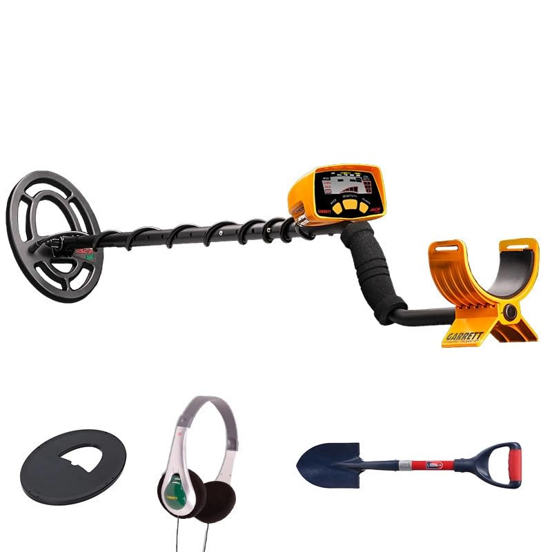 Garrett - Detecteur De Metaux Ace 150 Livre Avec Son Protege Disque + Casque Filaire Pliable + Pelle Big Foot