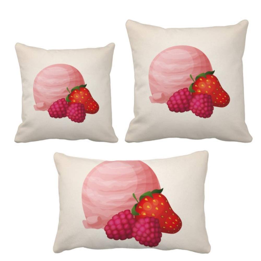 Coussin boule de glace rose pour soulager le dos déco canapé ensemble avec insert