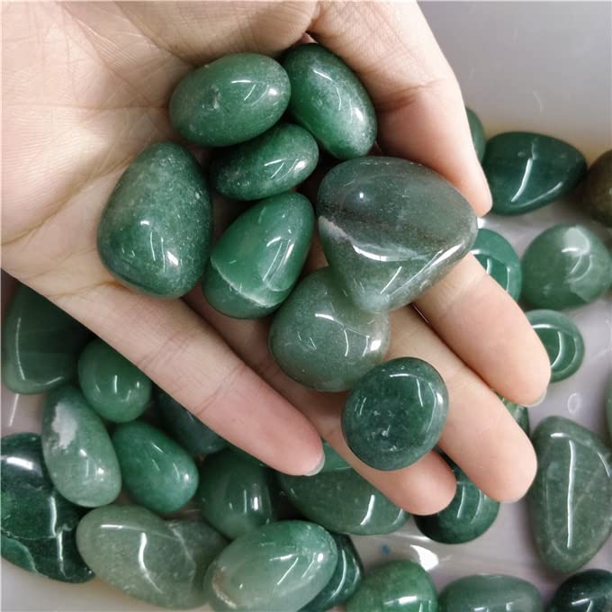 Graviers d'apatite verte minérale de qualité supérieure JIZTGEDM pour ornements et surfaçage