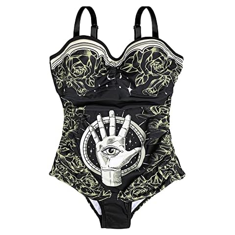 Hot Chocolate Design Esoteric Women's Swimwear One Piece Multicoloured S Cover