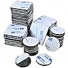 Double Sided Foam Tape,Heavy Duty Mounting Tape,56Pcs 3mm thickness Self-Adhesive Tape,Super-Sticky Black Strong Pads Include Square Round,Waterproof for Walls Door Wood Metals Glass Papers (Black)