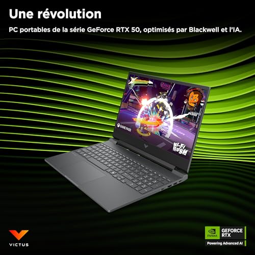 HP Victus 15-fb3002sf PC portable gaming 15,6" FHD 144 Hz RTX 5050 - photo 5