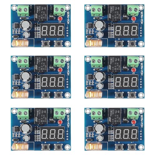 DIANN 6pcs XH-M609 DC 12V-36V Battery Low Voltage Disconnect Protection Module for Automobile New Energy Electric Vehicle Battery