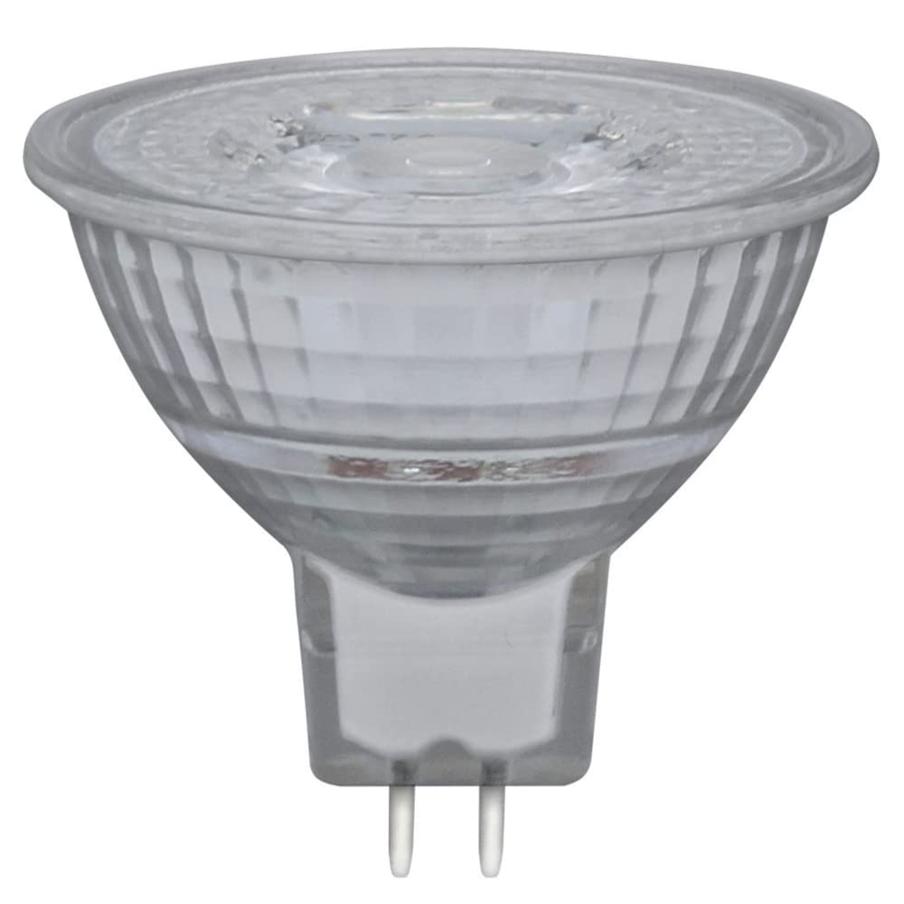Crompton Lamps LED MR16 Spotlight 5W GU5.3 12V (35W Equivalent) 2700K Warm White 36° Clear 410lm Replacement Bulb