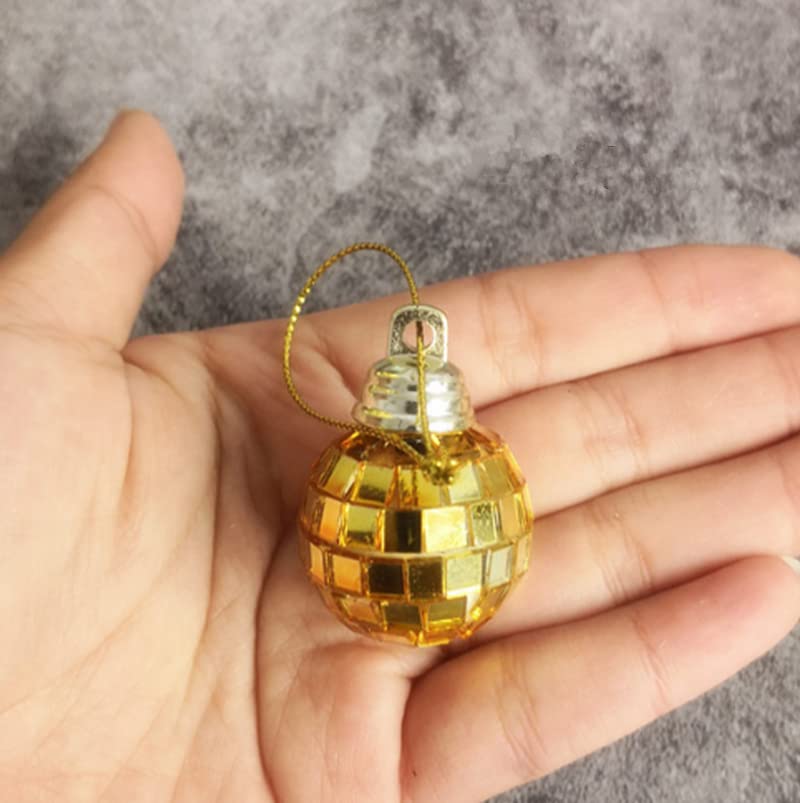 Produktbild von 24 Stück Discokugeln Set - Spiegelkugeln Dekoration Für Party & Events