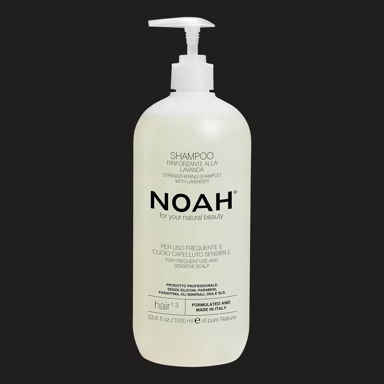 Noah Lavanda Champu Fortificante 1000Ml Cura della persona e salute