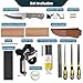 Knife Making Kit DIY Gift for Men - Gift Set, Complete Tools, & Accessories to Make Knife, Stainless Steel Bushcraft Blade, Beginners Guide, Husband Boyfriend Dad Handwork Hobbies, Gift for Him