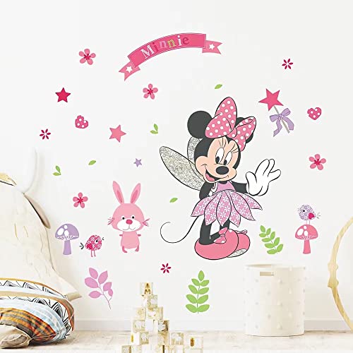 Minnie Mouse Wall Stickers Vinyl Decals Kids Girls Nursery Baby Room Decor #TOP4