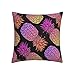 Copri Cuscini Ananas Federe Stampato Federa Decorativi Caso Federa 45X45Cm per Casa, Regalo, Sedia