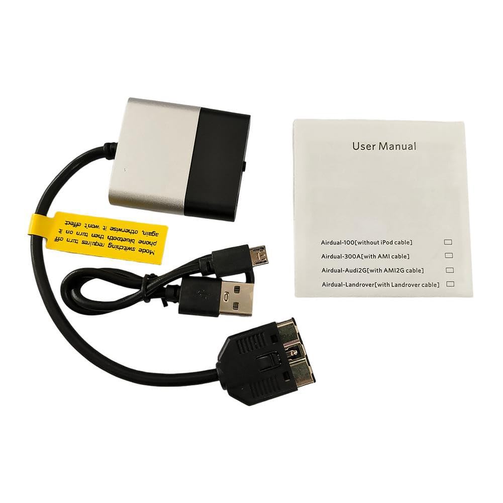 Adaptador Bluetooth, receptor de audio para coche, transmisor de música inalámbrico para Land Rover Jaguar, control del volante, pantalla de canciones, 12-24 V