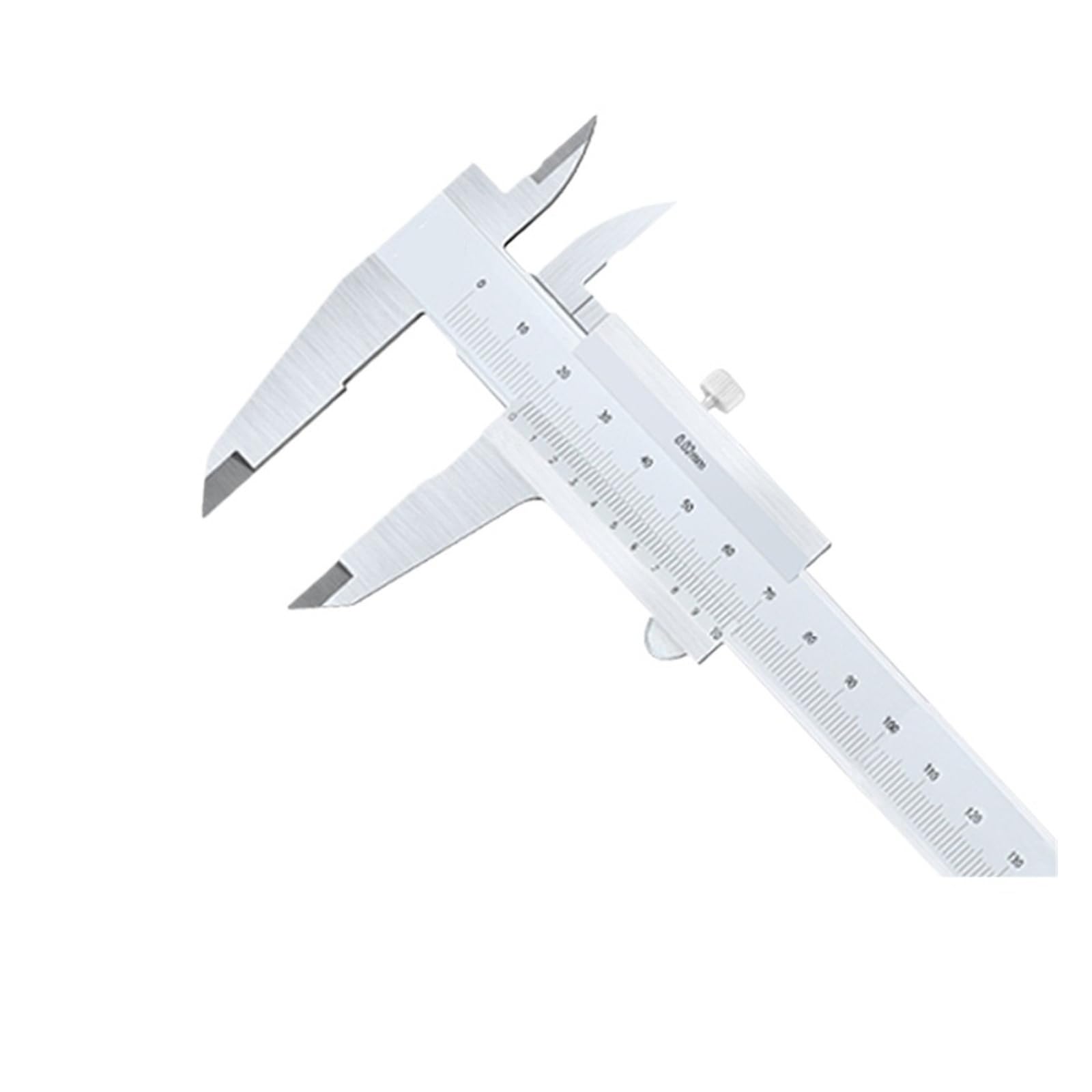 Calibrador mecánico de Acero Inoxidable de 0 a 600 mm, Herramienta de precisión Vernier