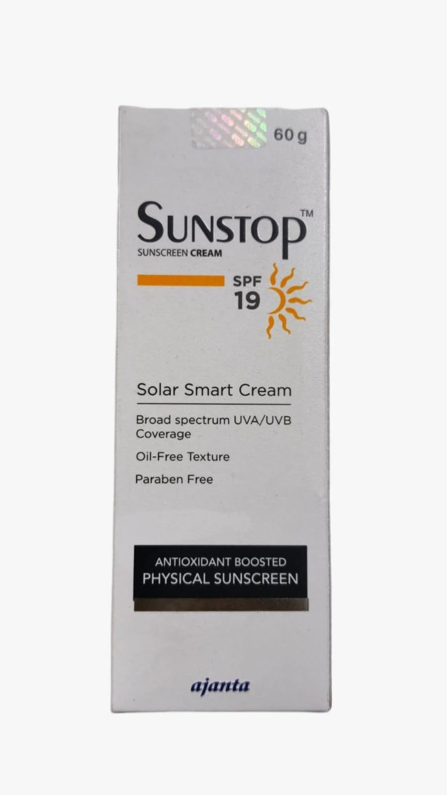 Sun-Stop Sunscreen Cream, Oil-Free, Paraben-Free, SPF-19, 60g | Provides Broad-Spectrum Protection Against UVA & UVB Rays | Lightweight and Non-Greasy Formula (Pack of 1)-image-39