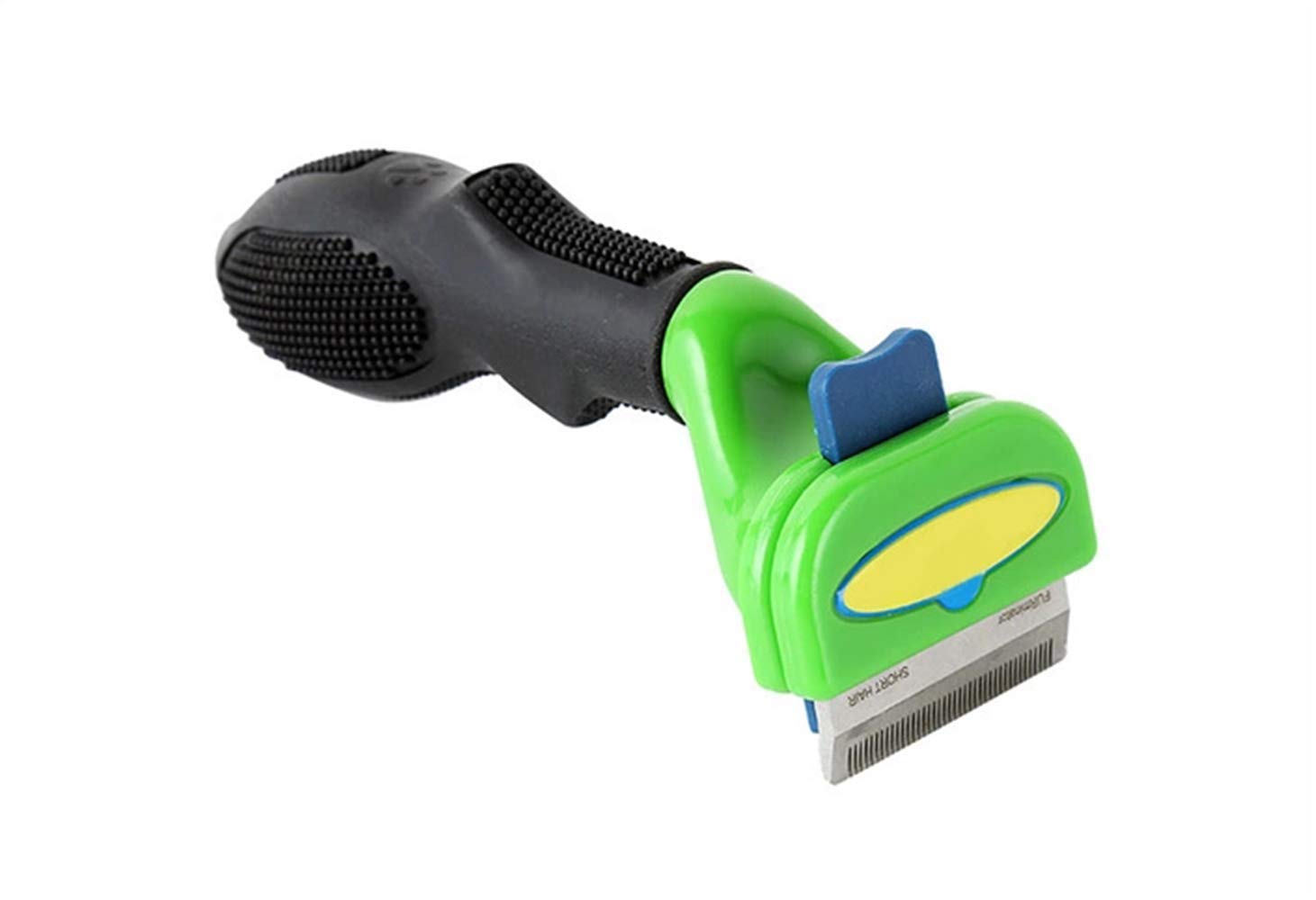 Ulalaza Pet Deshedding Brush Professional Grooming Tool Pet Massage Soothing Comb Effectively Reduces Shedding hair for Short Hair and Long Hair Dogs Cats