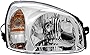 Gold Shrine For Hyundai Santa Fe Headlight Lamp 2003 2004 2005 2006 Halogen Passenger Right Side
