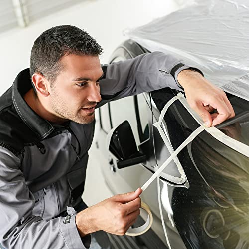 Deli Masking Tape, 12 Pack Painters Tape, General Purpose Painter Tape, Paint Tape, Wall Tape, 0.7 Inch X 50 Yards, Beige, For Painting, Arts, Crafts, Home, Office, School. #TOP6