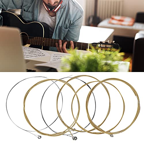 cordes de guitare acoustique 6 cordes ensemble 6pcs corde de guitare résistance à la traction alliage plaie accessoires… - Les Beatles, Paul McCartney, John Lennon, RIngo Starr, George Harrison cordes de guitare acoustique 6 cordes ensemble 6pcs corde de guitare résistance à la traction alliage plaie accessoires… – Image 4