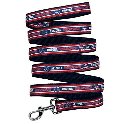 Pets First Collegiate Pet Accessories, Dog Leash, Arizona Wildcats, Large