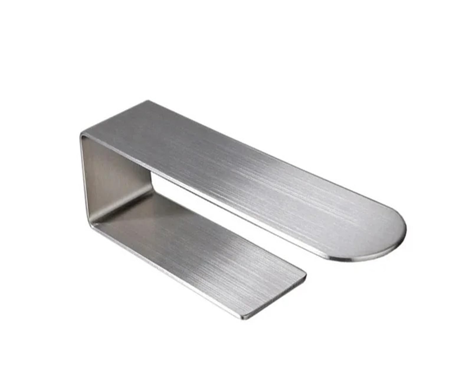 1pc Towel Rack Non-punched Bathroom Self-adhesive Kitchen Hand Household Items(23CM Stainless steel)