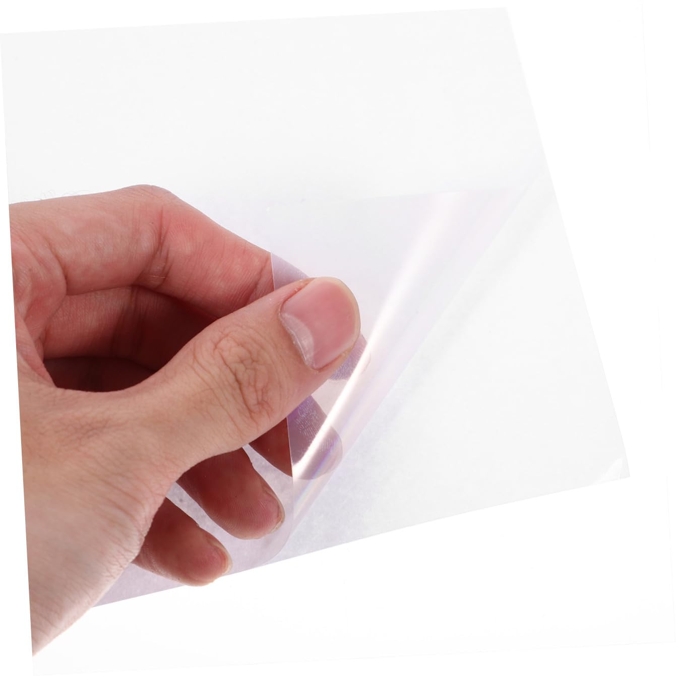 jojofuny 80 Teiliges Fotopapier Transparent Glänzend Selbstklebend Farbig Geeignet für Tintenstrahldrucker Vielseitig für Foto Werbe und Schulprojekte